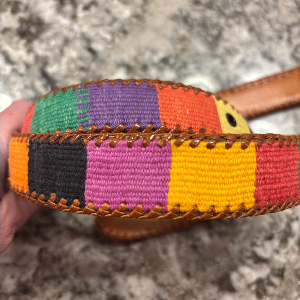 Colorful Woven Belt